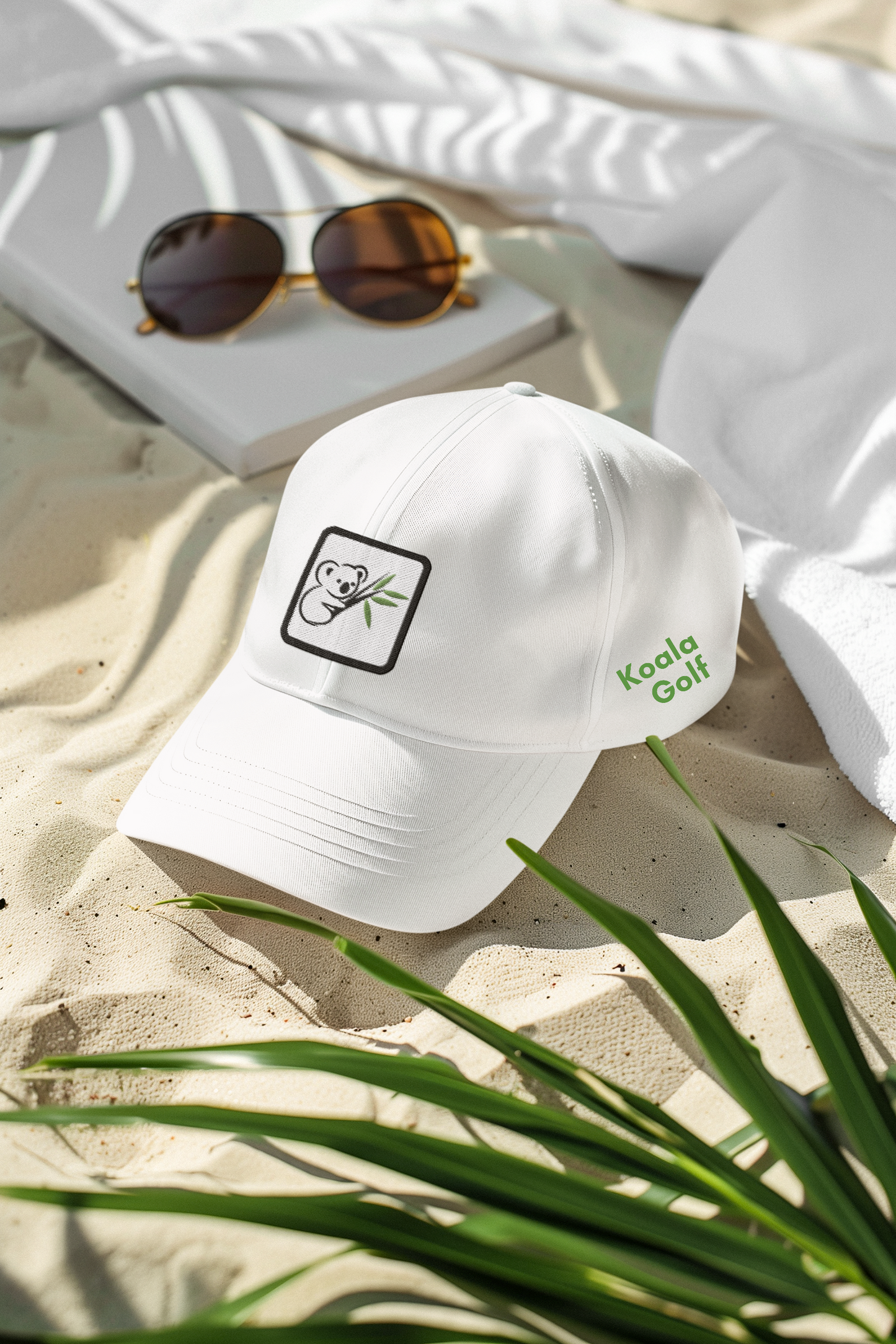 Koala Golf Patch Hat